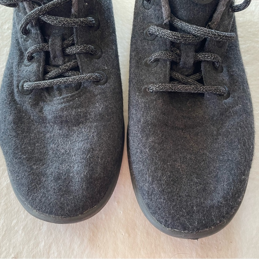 Allbirds Dark Gray Wool Runners/ M10 - Picture 10 of 16